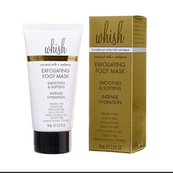 𝅺WHISH Exfoliating Foot Mask + VASANTI BrightenUp! - Picture 5 of 8